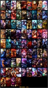 Conta LOL (Gold S6) 89 herois // 75 skin - League of Legends