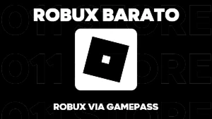 Robux Barato Via Gamepass / Gift Gamepass 1K = R$35,00 - Others