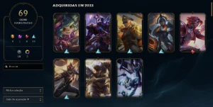 Conta Diamante 3 Full Acesso 96 Campeões 69 Skins - League of Legends LOL