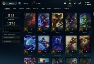 CONTA LOL D2 150 SKIN,VARIOS CROMAS, ETC.... - League of Legends