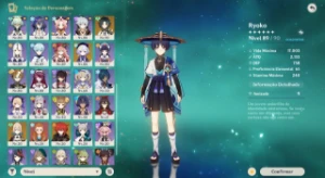 Ra 60 19 Personagens 244 Tiros Muita Mora E Xp - Genshin Impact
