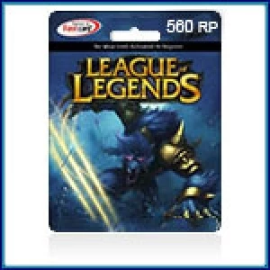 560 RIOT POINTS - CARTÃO RP BR BRASIL - League of Legends LOL