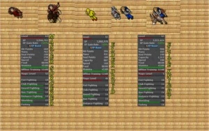 Tibia conta - EK level 147 - skill 98/95 -Garnera (open pvp)