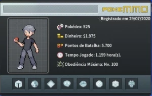 Conta Pokemmo Completa - PokeXGames PXG