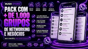 🌎 Pack Com + De 1.000 Grupos De Networking E Negócios - Outros