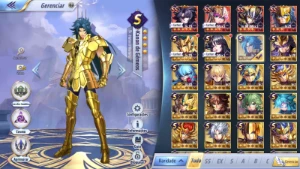 Kanon de Gemeos / servidor A138 - Saint Seiya Awakening SSA