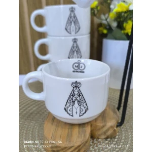 Xícaras Personalizadas por Dentro e por Fora - Artesanato e Personalizados
