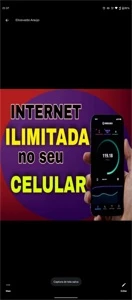 Internet ilimitada via aplicativo - Outros