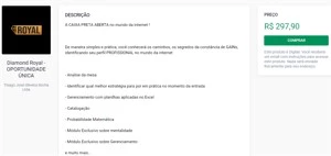Robô Diamond royal vip/ robô roleta - Outros