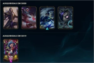 Conta ex diamante , terminou platina season passada - League of Legends LOL