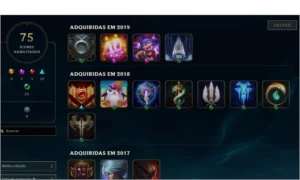 Conta ex diamante , terminou platina season passada - League of Legends LOL