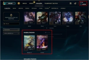 CONTA UNRANKED | NV30 | 2 CAMPEÕES | 45030 ESSÊNCIAS - League of Legends LOL
