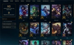 Conta League of Legends e Valorant LOL