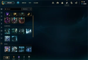 Conta LOL (season 2) com skins/vitoriosas e ícones raros - League of Legends