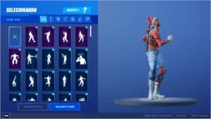 Conta com skins da Seasons 4,5,6,7,8 +13 skins de loja - Fortnite