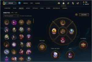 Conta lol Grão mestre nível 500+ - League of Legends