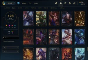 Conta lol Grão mestre nível 500+ - League of Legends
