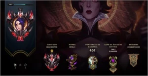 Conta lol Grão mestre nível 500+ - League of Legends