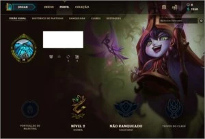 Contas Unranked LVL 30 - League of Legends LOL