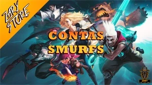 Conta Smurf LvL30+ 45k~60k EA - League of Legends LOL