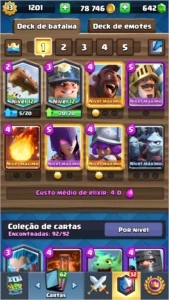 Conta Clash Royale lvl 13, 6 cartas lvl Max, 5k trofeu
