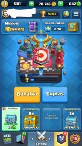 Conta Clash Royale lvl 13, 6 cartas lvl Max, 5k trofeu