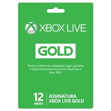 XBOX LIVE GOLD 12 MESES
