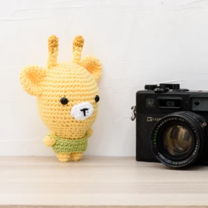 Girafa Cabeçuda Amigurumi Artesanal para Bebê - Artesanato e Personalizados