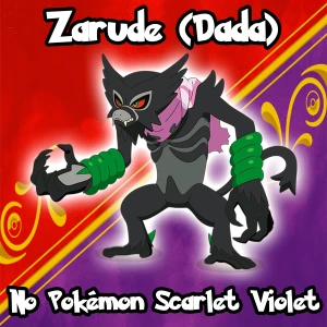 Zarude (Dada) para Pokémon Scarlet e Violet - Others