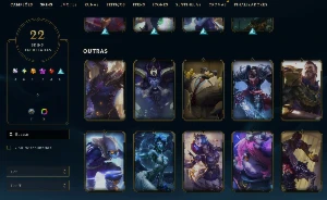 Conta League of Legends Full Acesso - 45 Champs e 22 Skins LOL