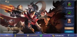 Conta ML com 288 skins e 105 heros - Mobile Legends
