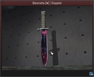 Baioneta Doppler - Nova de Fábrica - Counter Strike CS