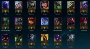 Conta League Of Legends Prata 5 LOL