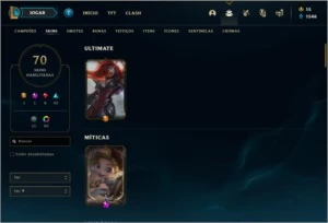 Conta Challenger - League of Legends LOL