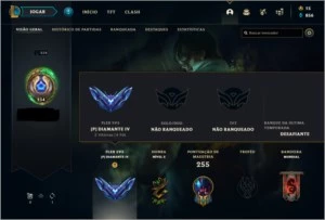 Conta Challenger - League of Legends LOL