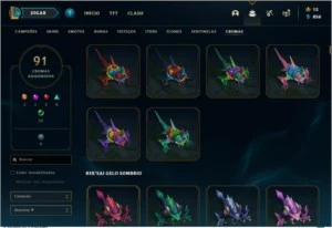 Conta Challenger - League of Legends LOL