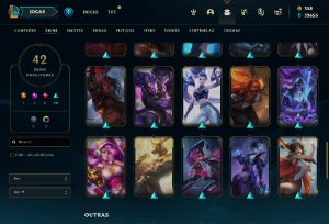 Conta Full Acesso **Lux Elementarista + 2 Miticos Raros ** - League of Legends LOL