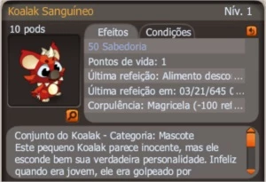 [PROMOÇÃO] Koalak Sanguinário HELIOBOROS - Dofus