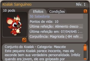 [PROMOÇÃO] Koalak Sanguinário HELIOBOROS - Dofus