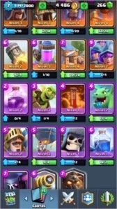 Conta Clash Royale LV. 7 ARENA 7 ( 3 LENDÁRIAS )