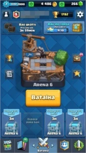 Conta Clash Royale LV. 7 ARENA 7 ( 3 LENDÁRIAS )