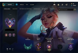 Vendo conta League Of Legends lvl 668 592 skins LOL
