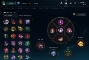 Vendo conta League Of Legends lvl 668 592 skins LOL