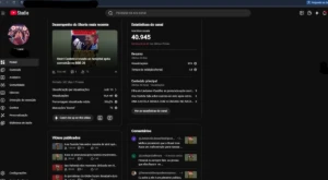 Canal no YouTube 40k inscritos - Outros
