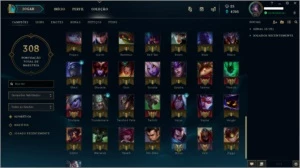 CONTA LV 42 (UNRANKED COM MMR DE PLATINA) - League of Legends LOL
