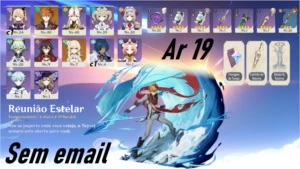 Starter Tartaglia ar19 (evento de retorno ativo) - Genshin Impact