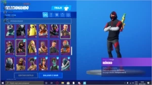 CONTA FORTNITE S3 COM IKONIK STW FULL