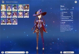 MONA 5 ★ | AR 20 💧 - Genshin Impact