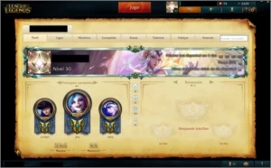 CONTA PLATINA V SEASON 6 UNRANKED SEASON 7 COM MUITAS SKINS. - League of Legends LOL