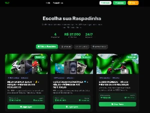 Site - Raspadinha Todo Configurado E Funcionando - Outros